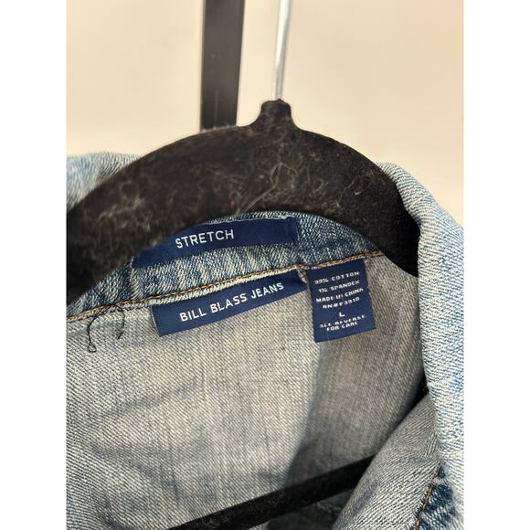 Bill Blass Vintage Jean Jacket- Size Large - Picture 4 of 5